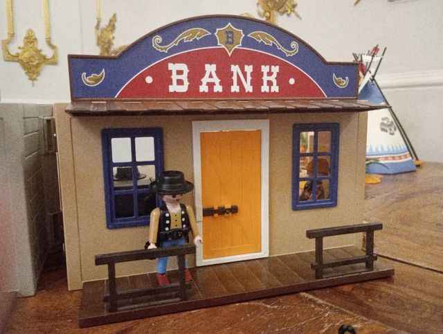 Playmobil oeste Banco - Sheriff