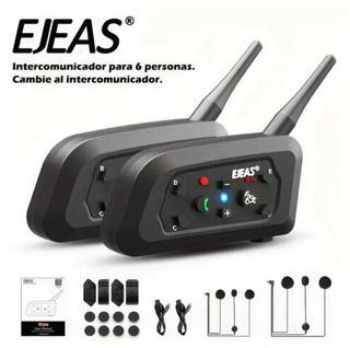 🌟 2 INTERCOMUNICADORES EJEAS V6 PRO