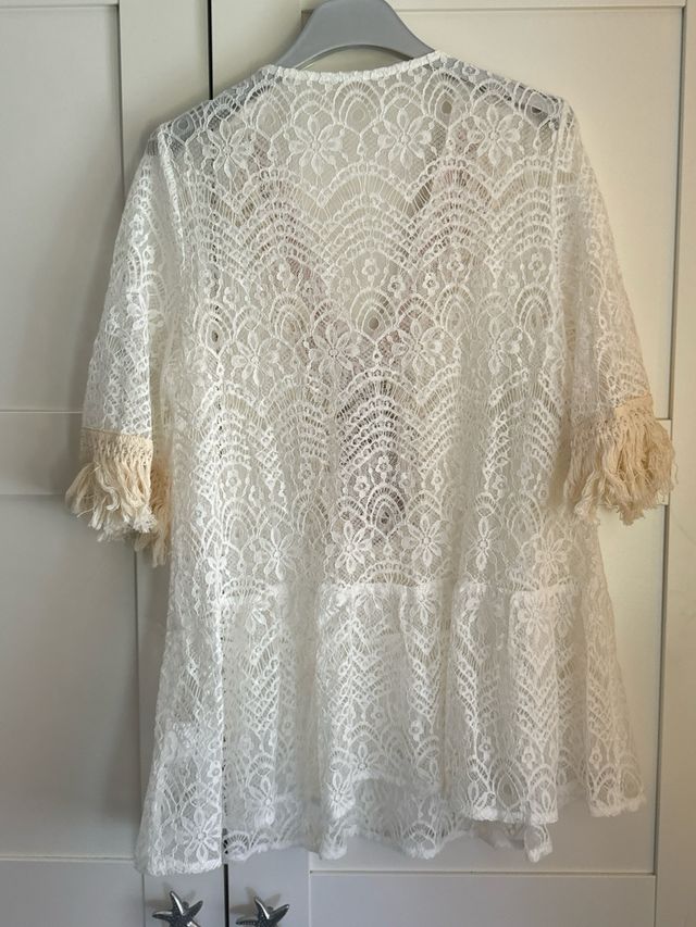 Blusa in pizzo