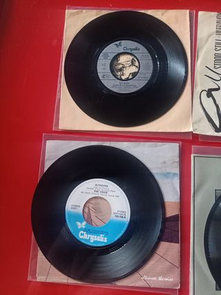 lote 6 vinilos single ULTRAVOX