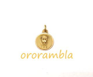 Colgante LEO oro 18k