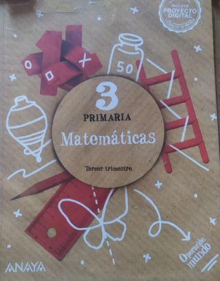 Libros 3° primaria, en muy buen estado