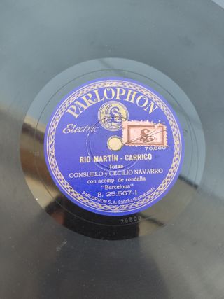 Disco pizarra Consuelo Y Cecilio Navarro