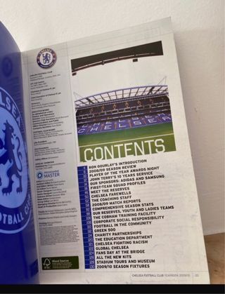 Libro Chelsea calcio Fc