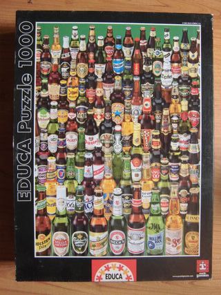 PUZZLE 1000 PIEZAS EDUCA CERVEZAS COMPLETO