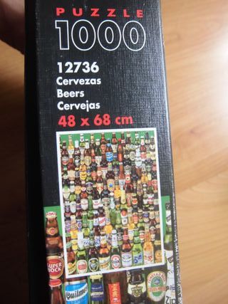 PUZZLE 1000 PIEZAS EDUCA CERVEZAS COMPLETO