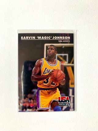 Carta NBA Magic Johnson #36 NBA Skybox 1992 USA