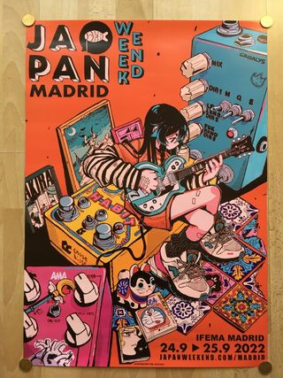 Póster Japan Weekend Madrid 2022