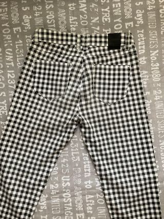Pantalones de cuadros