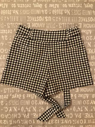 Pantalones cortos de cuadros