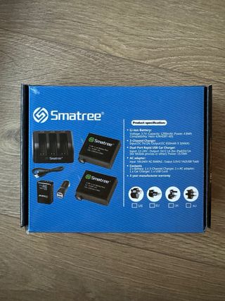 Cargador y 2 baterias GoPro