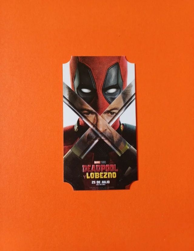 Vendo tarjeta Deadpool 3 Cinesa