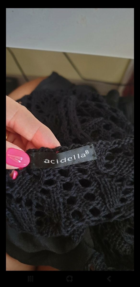 Abito copricostume nero