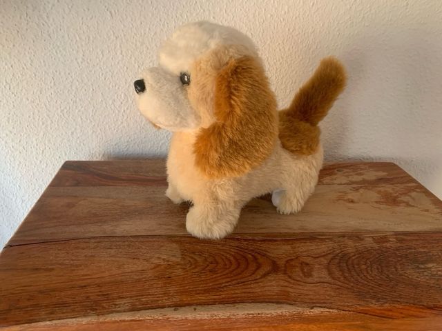 Perro de juguete a pilas