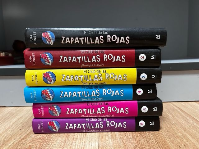 Libros el club de las zapatillas rojas
