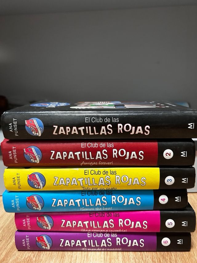 Libros el club de las zapatillas rojas