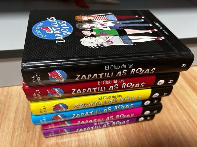 Libros el club de las zapatillas rojas