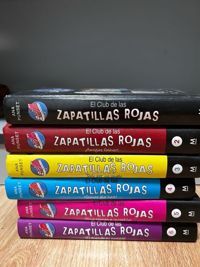 Libros el club de las zapatillas rojas