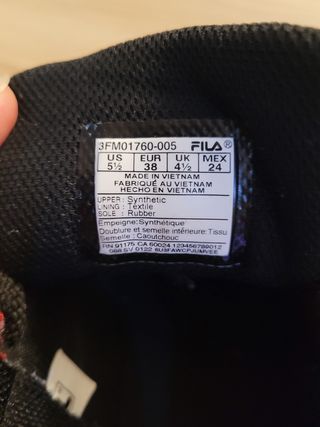 Zapatillas Fila 