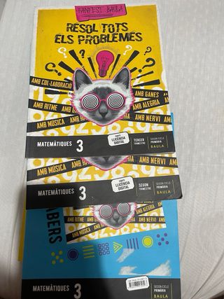 Libros Maristes 3 primaria matematicas