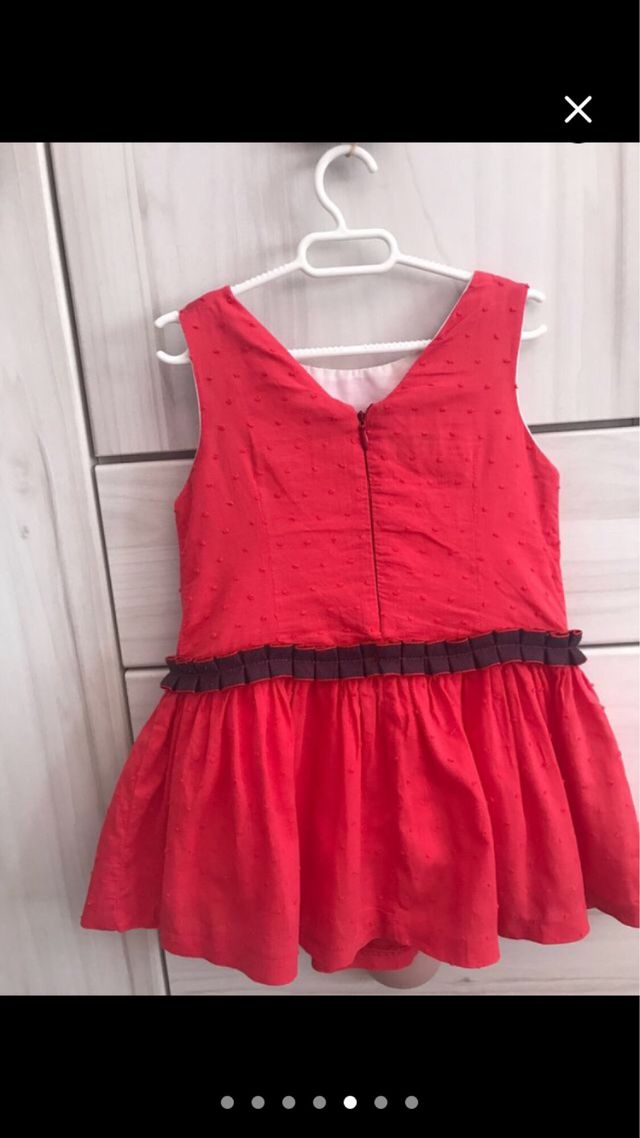 Vestido de verano para niña.Marca Foque.Talla3años