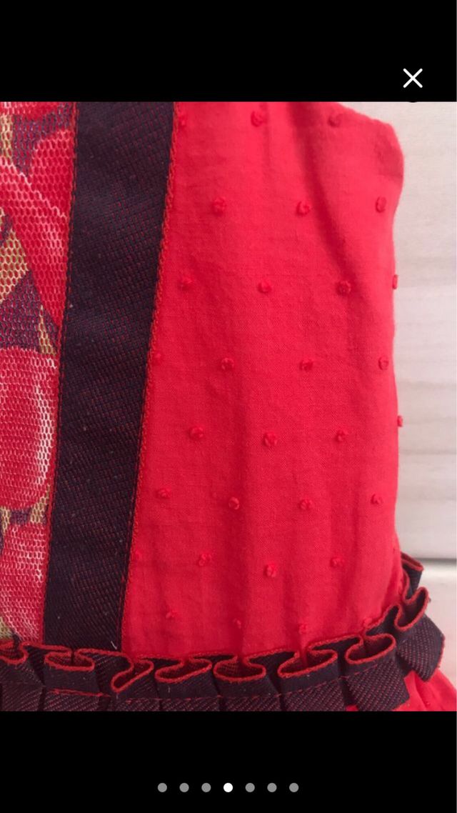 Vestido de verano para niña.Marca Foque.Talla3años