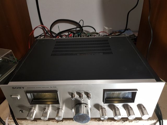Conjunto Sony amp integrado TA F5 y Sinto ST-A4L