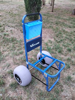 PESCA,CARRO RUEDAS GLOBO,-DE SURFCASTING - NUEVO.