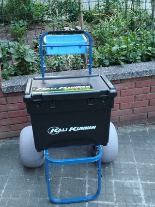 PESCA,CARRO RUEDAS GLOBO,-DE SURFCASTING - NUEVO.