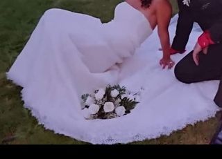 Vestido de novia villais