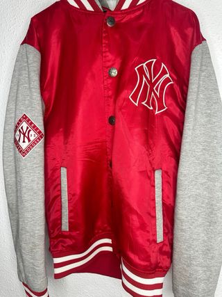 CHAQUETA DE SATIN NEW YORK