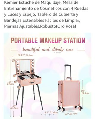 Maleta para maquillar