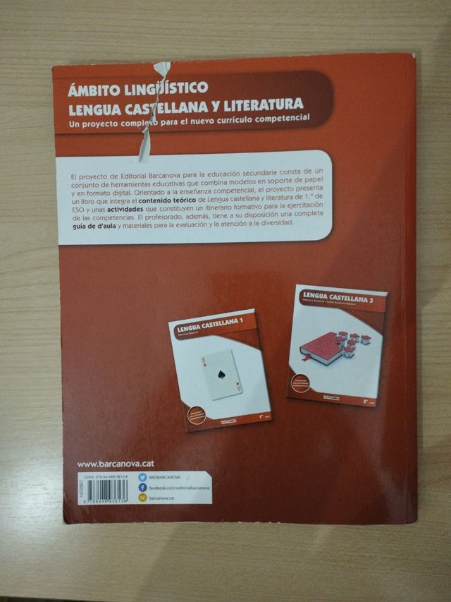 Lengua Castellana 1Eso-Barcanova