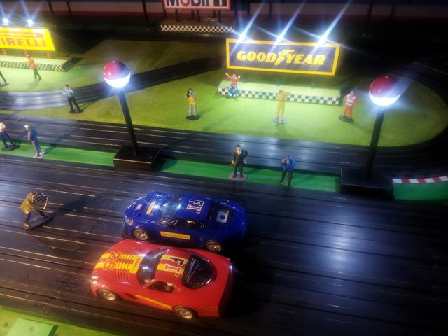Scalextric iluminación slot ninco scx 