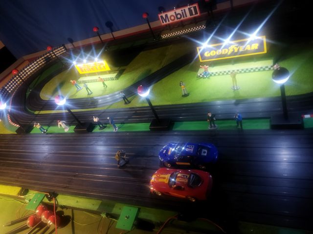 Scalextric iluminación slot ninco scx 