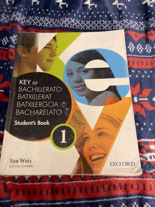 Libro texto Ingles .1º bachillerato y workbook