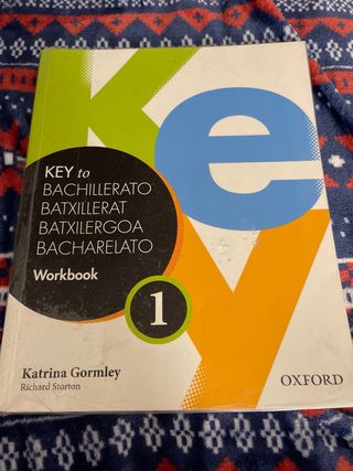 Libro texto Ingles .1º bachillerato y workbook