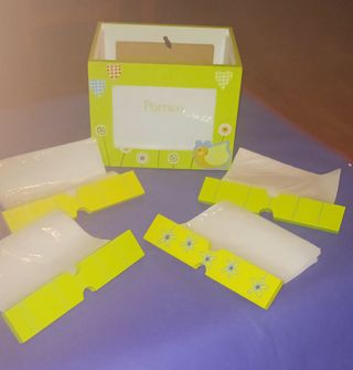 Álbum de fotos en caja de madera