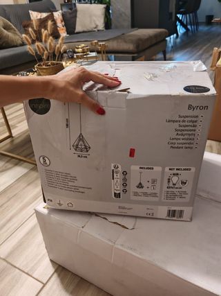 Lampadario Eglo Minimal Industrial