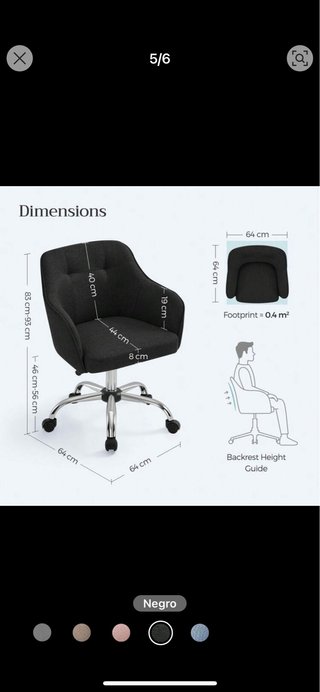Silla. Oficina negociable