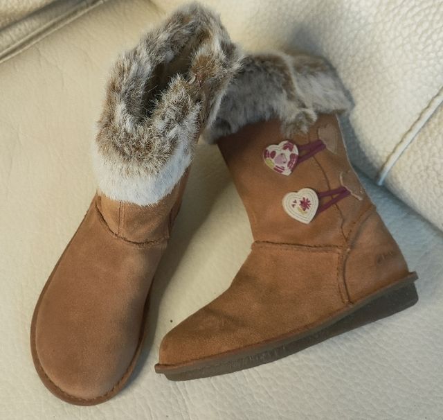 Botas niña clarks11 G taya 28