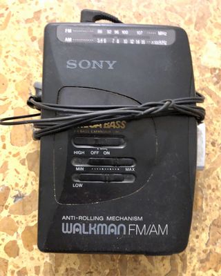 Walman sony de aquellos años