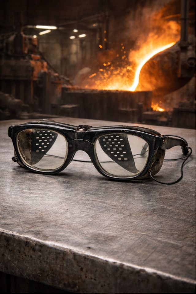 Antiguas gafas de soldador CLIMAX años 60