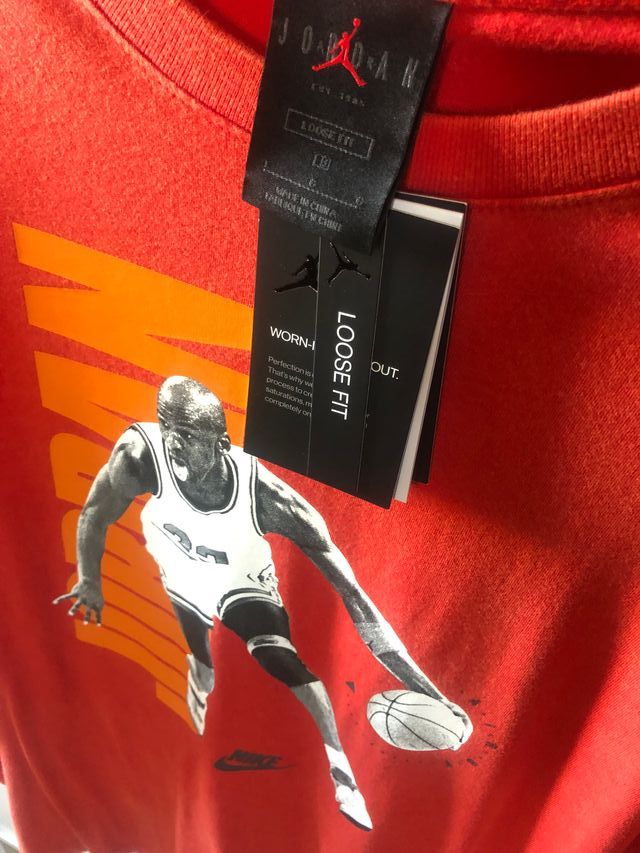 Camiseta manga corta Nike Jordan Talla L.