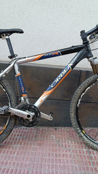 MTB bicicleta cuadro Orbea de aluminio y muy liger