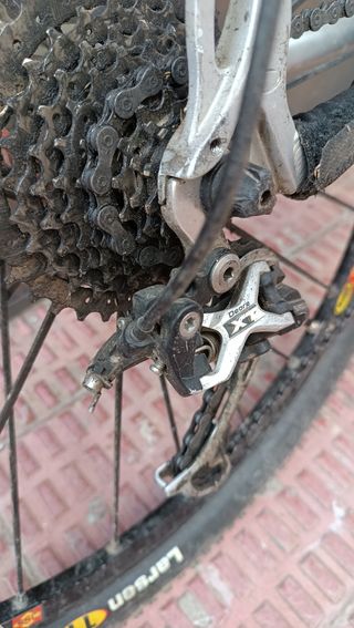 MTB bicicleta cuadro Orbea de aluminio y muy liger