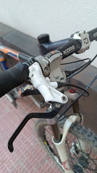 MTB bicicleta cuadro Orbea de aluminio y muy liger