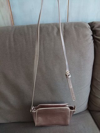 Bolso y sandalias dorado rosa