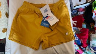 Costume k-way color senape