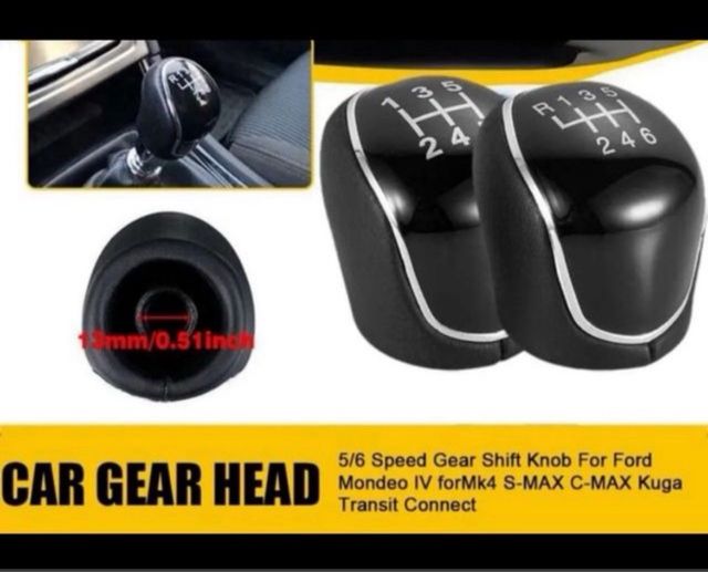 Pomo palanca cambios Ford 6 velocidades